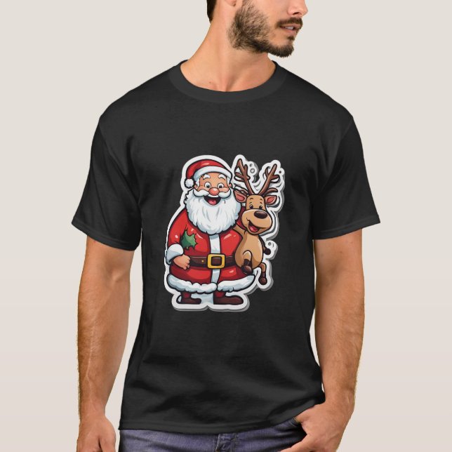 Weihnachts-T - Shirt | Matching Holiday T (Vorderseite)