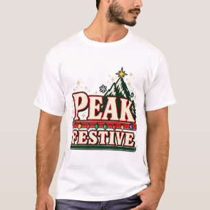 Weihnachts-T-Shirt 'Peak Festive' T-Shirt