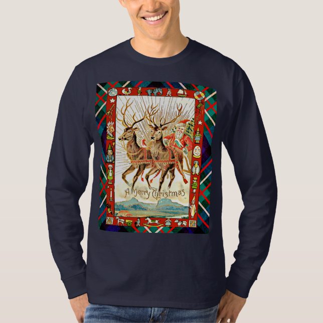 Weihnachts-T-Shirt T-Shirt (Vorderseite)