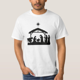 Weihnachts-T-Shirt zur Geburt Christi T-Shirt