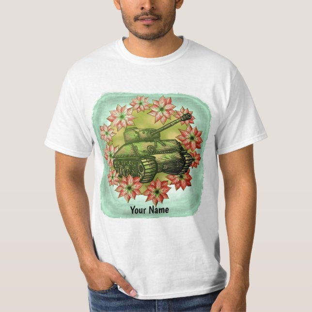 Weihnachts-Tank-T-Shirts T-Shirt (Vorderseite)