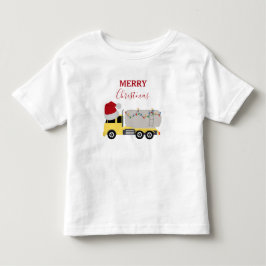 Weihnachts-Tanker LKW Kleinkind T-shirt