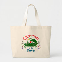Weihnachts-Tasche 'Christmas in the Cove' (Größe w