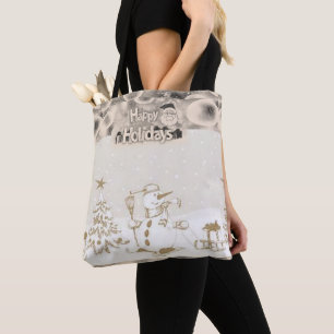 Weihnachts-Taschentücher für Frauen Tasche