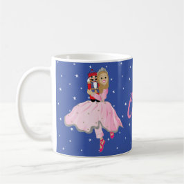 Weihnachts-Tasse 11 oz. Nutcracker Ballerina Stars Kaffeetasse