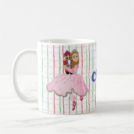Weihnachts-Tasse 11 oz Nutcracker Lt Brwn Frisur B Kaffeetasse
