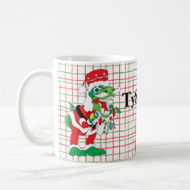 Weihnachts-Tasse 11 oz. "TySANTAsaurus Rex" Kaffeetasse