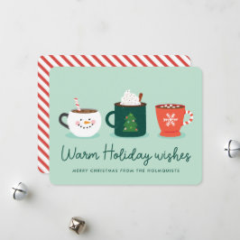 Weihnachts-Tasse Feiertagskarte