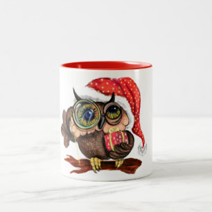 Weihnachts-Tasse Geschenk Babyschale mit Geschenke Zweifarbige Tasse