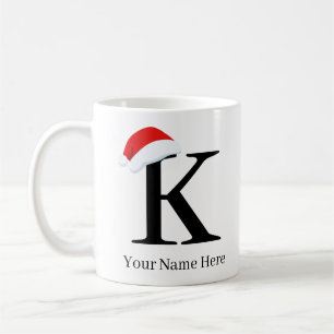 Weihnachts-Tasse "K" Kaffeetasse