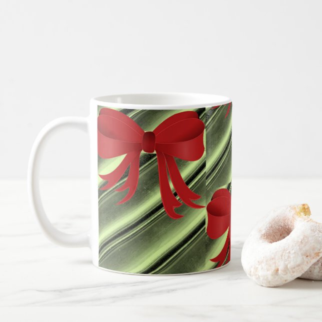 Weihnachts-Tasse Kaffeetasse (Mit Donut)