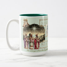Weihnachts-Tasse Krippe Drei Könige