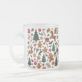 Weihnachts-Tasse Mattglastasse