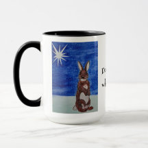 Weihnachts-Tasse mit Sonnenschein