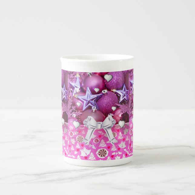 Weihnachts-Tasse Prozellantasse (Vorderseite)