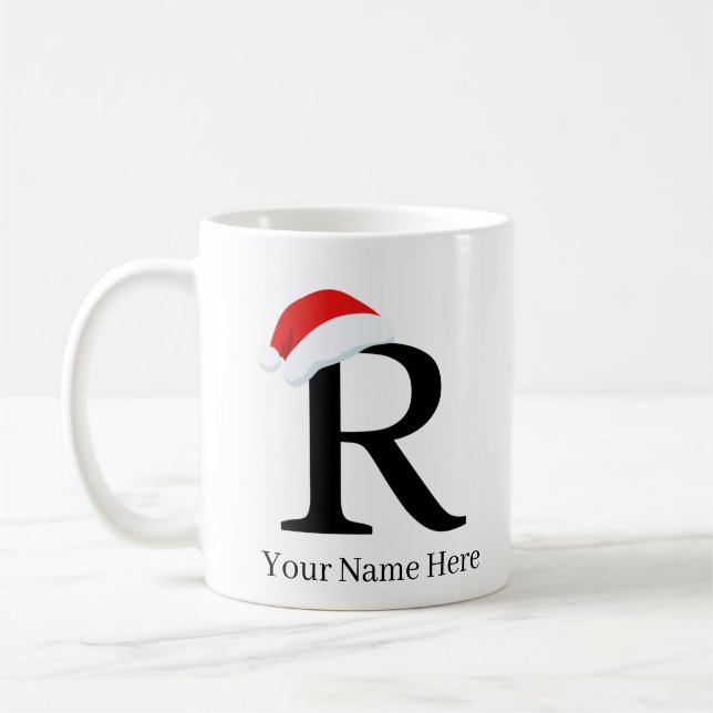 Weihnachts-Tasse "R" Kaffeetasse (Links)