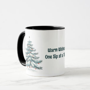 Weihnachts-Tasse Rustikales Nordic Holiday Desig Tasse