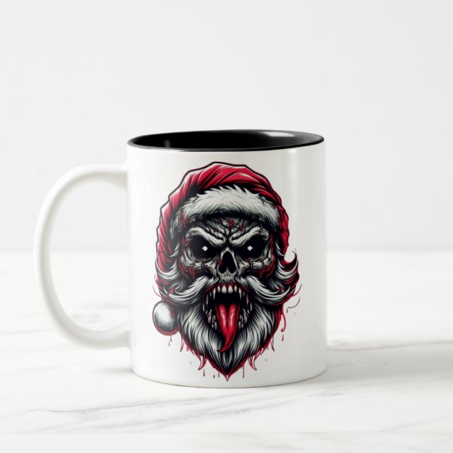 Weihnachts-Tasse Zweifarbige Tasse (Links)
