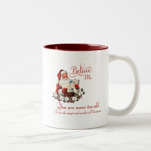 Weihnachts-Tasse Zweifarbige Tasse (Rechts)