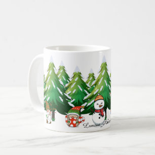 Weihnachts-Tassen-Gnom Kaffeetasse
