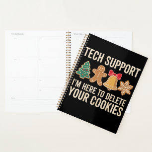 Weihnachts-Tech-Unterstützung hier, um Cookies zu Planer