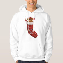 Weihnachts-Teddybär-Socken