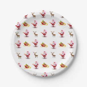Weihnachts-Teller Pappteller