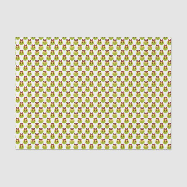 Weihnachts-Tennis-Ball-Tissue Seidenpapier (Vorderseite)