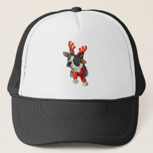 Weihnachts-Terrier-Hund Truckerkappe