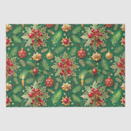 Weihnachts-Thema Festivals farbenfrohe Muster Seidenpapier