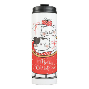 Weihnachts-Thermal-Tumbler Thermosbecher