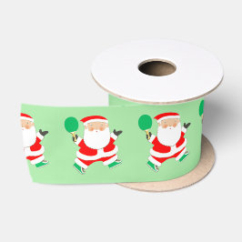 Weihnachts-Tischtennis Ping-Pong Satinband