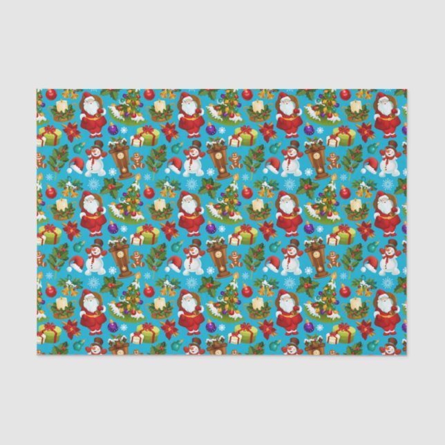 Weihnachts-Tissue Seidenpapier (Vorderseite)