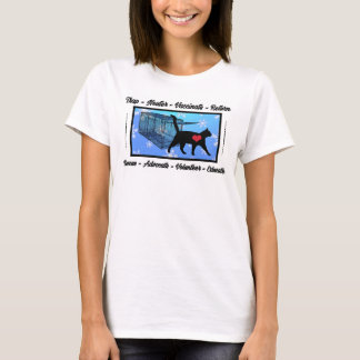Weihnachts TNR Cat Rescue Trap Neuter Holiday T-Shirt