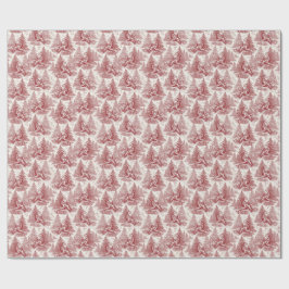 Weihnachts-Toile-Papier zum Einwickeln Geschenkpapier