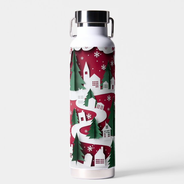 Weihnachts-Trinkbehälter Trinkflasche (Vorne)