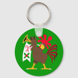 Weihnachts-Trumpf Schlüsselanhänger
