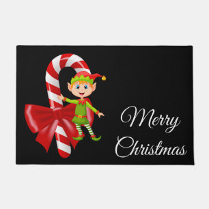 Weihnachts-Türmatte, Elf Fußmatte