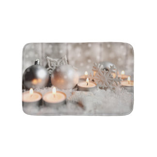 Weihnachts- und Adventsdekor Badematte