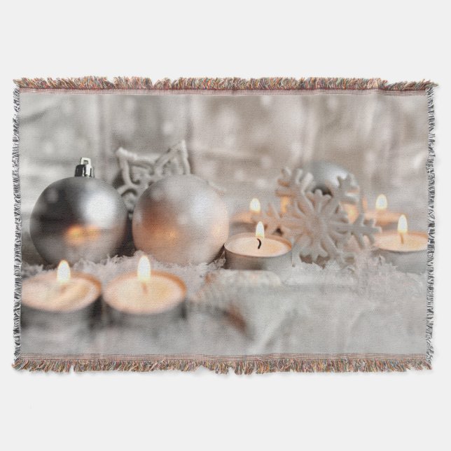 Weihnachts- und Adventsdekor Decke (Vorderseite)