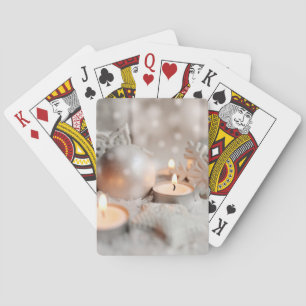Weihnachts- und Adventsdekor Spielkarten