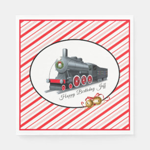 Weihnachts- und Geburtstagspapier Napkins Serviette