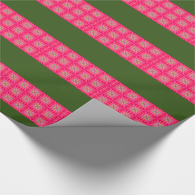 Weihnachts- und Neujahrsglanzpapier Geschenkpapier (Ecke)