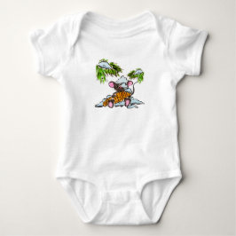 Weihnachts- und Neujahrsmaus mit Kegel Baby Strampler