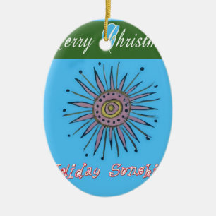 Weihnachts- und Sonnenschein-Kollektion zum Fest Keramik Ornament