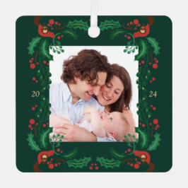 Weihnachts- und Weihnachtsrahmenmetall Ornament Aus Metall