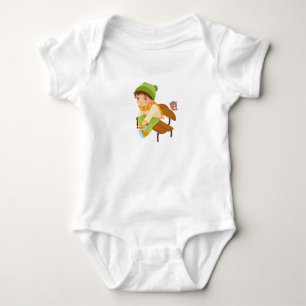 Weihnachts- und Winterdesign Baby Jersey Body Strampler