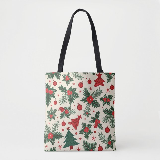 Weihnachts-Universaltasche, Mittel Tasche (Vorderseite)