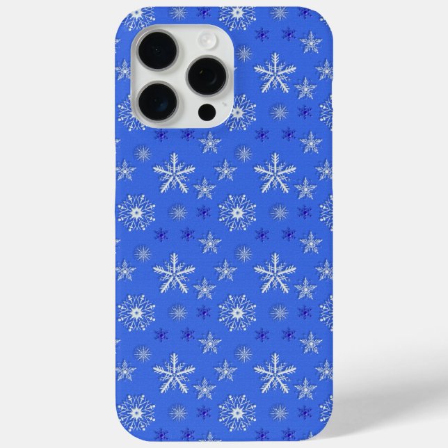 Weihnachts-Urlaubsmuster Case-Mate iPhone Hülle (Rückseite)