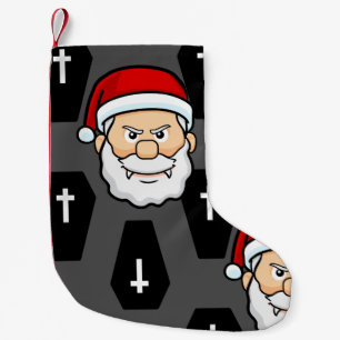 weihnachts-vampir-weihnachtsmann-särge kleiner weihnachtsstrumpf